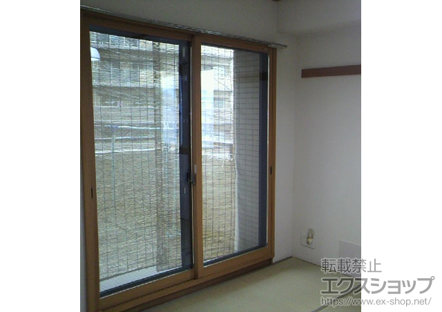 神奈川県横浜市のの二重窓（内窓） インプラス ダストバリア仕様 引違い窓 2枚建 施工例