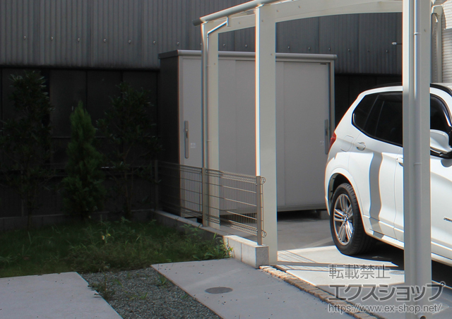 神奈川県横浜市ののフェンス・柵 ハイグリッドフェンスUF8型 施工例