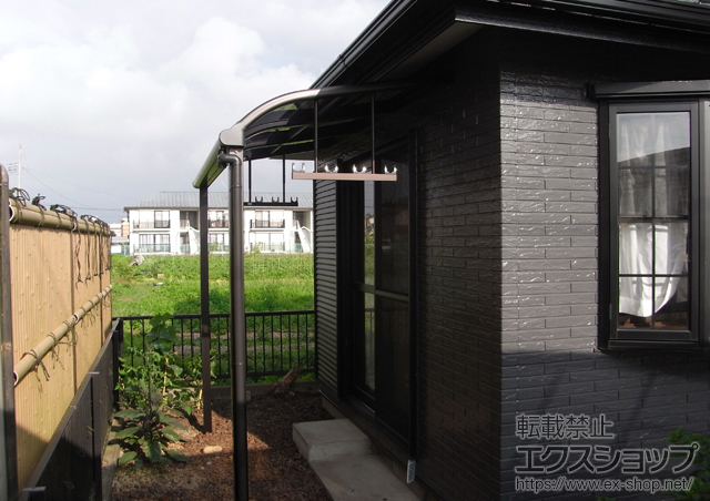 東京都立川市ののテラス屋根 プレシオステラス R型 テラスタイプ 積雪〜20?対応 施工例