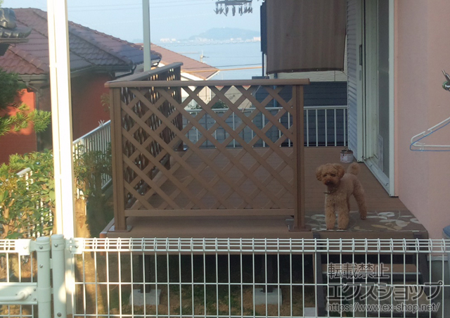 長崎県長崎市のLIXIL リクシル（トステム）のウッドデッキ リコステージII 施工例