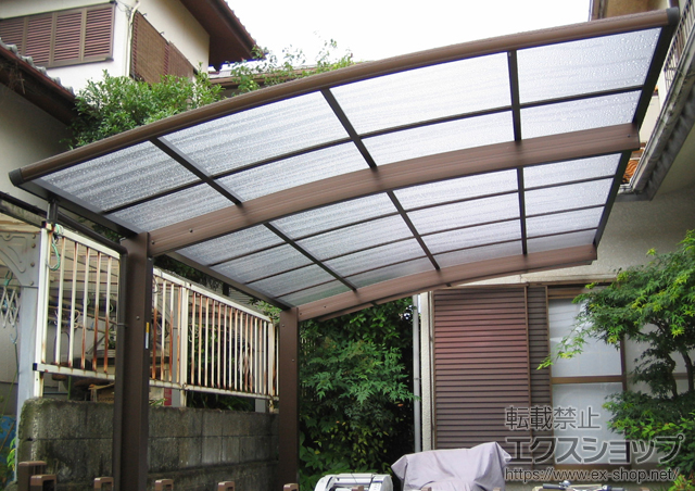 奈良県大和郡山市ののカーポート プレシオスポート 積雪〜20?対応 施工例