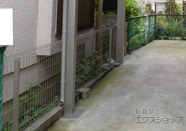 東京都大田区ののフェンス・柵 イーネットフェンス1F型 施工例