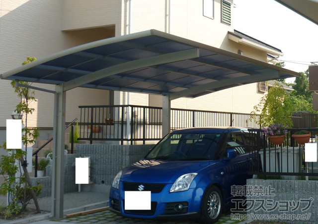 愛知県名古屋市ののカーポート レイナポート 積雪〜20cm対応 施工例