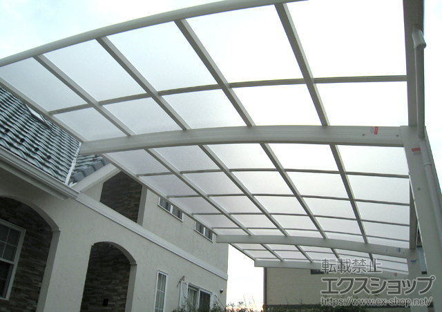 岐阜県海津市ののカーポート レイナポート 延長 積雪〜20cm対応 施工例