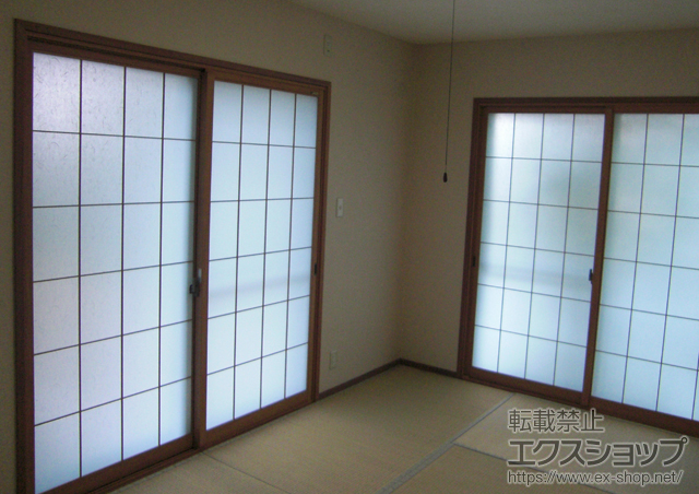 鹿児島県鹿児島市のの二重窓（内窓） インプラス ダストバリア仕様 引違い窓 2枚建 施工例