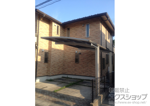 栃木県宇都宮市ののカーポート レイナポート 積雪〜20cm対応 施工例