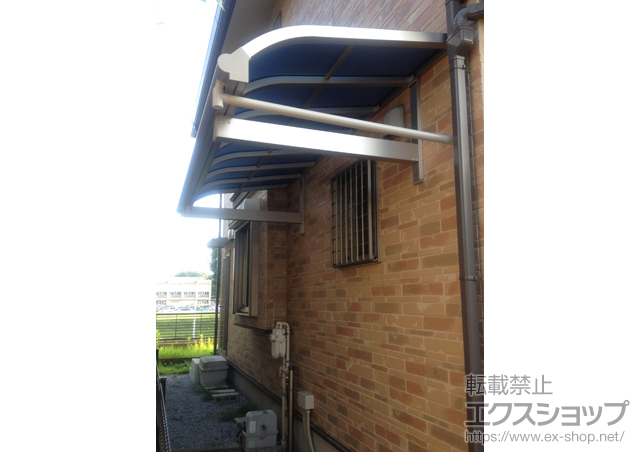 栃木県宇都宮市ののバルコニー・ベランダ屋根 ヴェクターテラス R型 ルーフタイプ 単体 積雪〜50cm対応 施工例