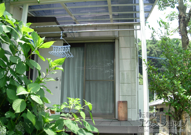 福岡県遠賀郡遠賀町ののウッドデッキ リウッドデッキ200 施工例