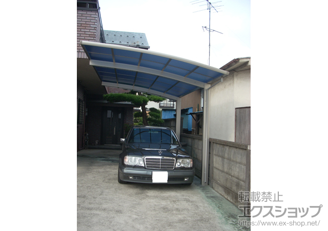 東京都町田市ののカーポート レイナポート 積雪〜20cm対応 施工例