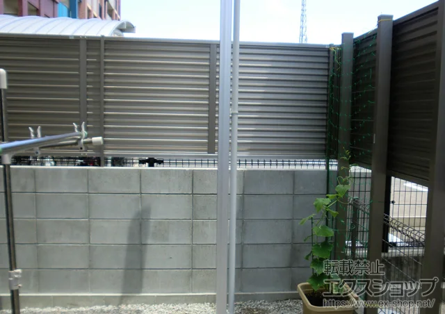 �����������s��LIXIL ���N�V��(TOEX)�̃t�F���X�E��E�� �v�����IR9�^�t�F���X ���i���{�H�E�t���[�|�[���^�C�v �{�H��