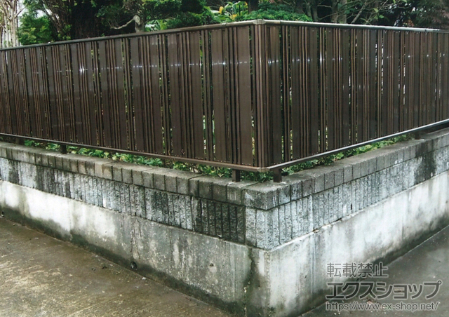 宮城県仙台市ののフェンス・柵 ハイミレーヌ2型 施工例