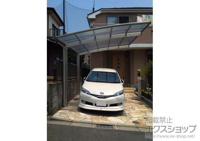 神奈川県横浜市ののカーポート レイナポート 積雪〜20cm対応 施工例