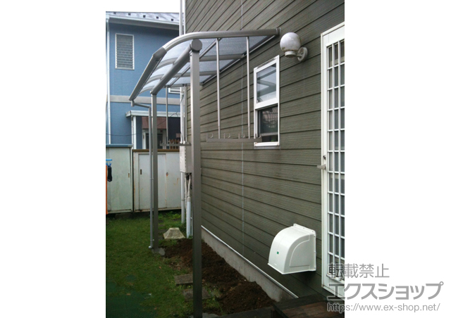 神奈川県横浜市のの プレシオステラス R型 テラスタイプ 単体 積雪〜20cm対応 施工例