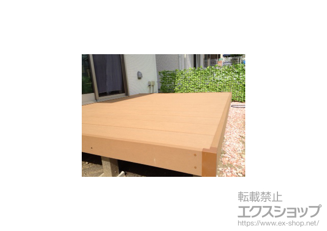 神奈川県横浜市ののウッドデッキ リウッドデッキ 200 単体 施工例