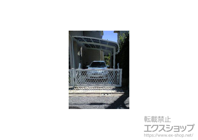 千葉県八千代市ののカーポート レイナキャップポート 積雪〜20cm対応 施工例