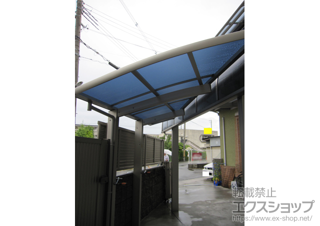 大阪府寝屋川市ののサイクルポート・駐輪場 レイナポート ミニ　積雪〜20cm対応 施工例