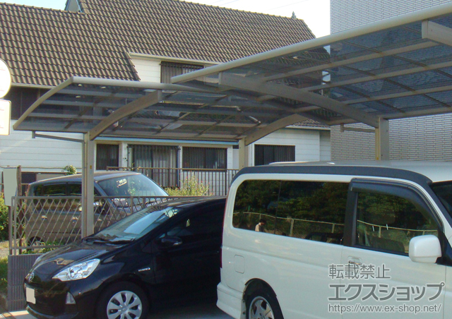千葉県千葉市ののカーポート プレシオスポート 積雪〜20cm対応 施工例