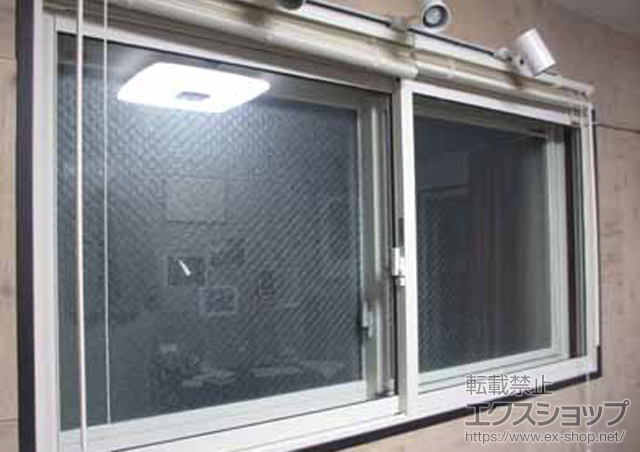 東京都台東区のの二重窓（内窓） インプラス ダストバリア仕様 引違い窓 2枚建 施工例