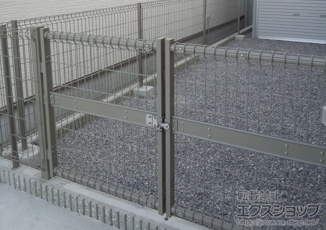 滋賀県近江八幡市のの門扉 ハイグリット門扉 N8型 施工例