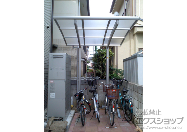 東京都練馬区ののサイクルポート・駐輪場 レイナポート ミニ 積雪〜20cm対応 施工例