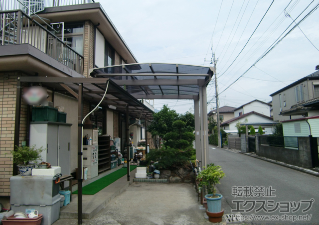 神奈川県横浜市ののカーポート キューブポート 積雪〜20?対応 施工例