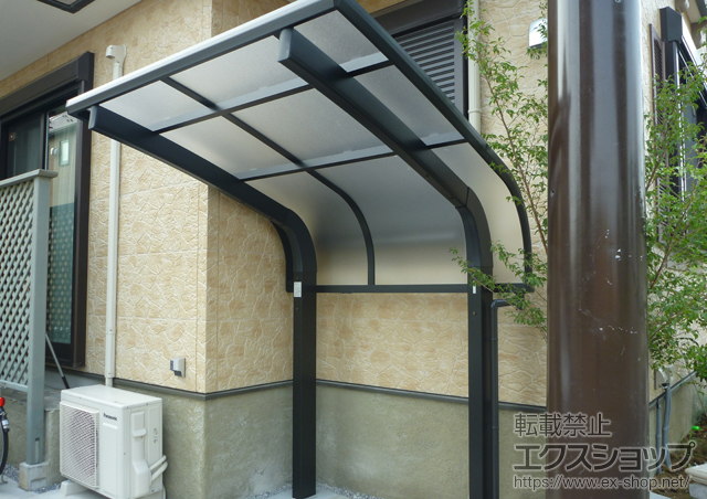 埼玉県さいたま市ののサイクルポート・駐輪場 エクオーレNex ミニ 積雪〜20cm対応 施工例