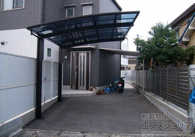 京都府八幡市ののカーポート レイナポート　積雪〜20cm対応 施工例