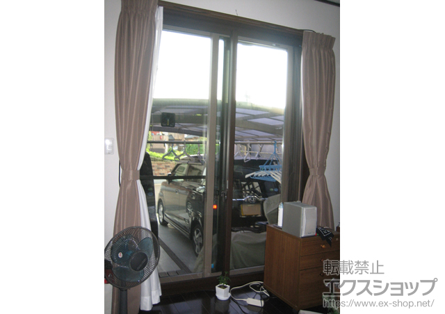 茨城県古河市のの二重窓（内窓） インプラス ダストバリア仕様 引違い窓 2枚建 施工例