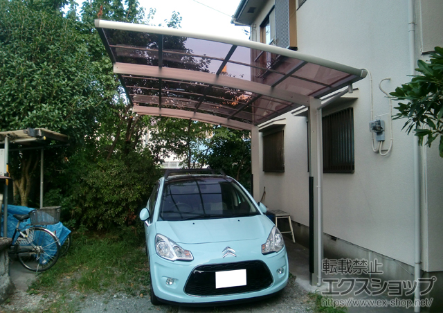 東京都板橋区ののカーポート レイナポート 積雪〜20cm対応 施工例