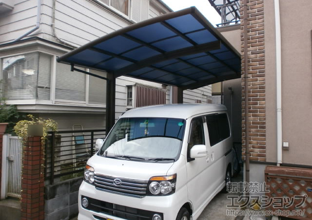 東京都練馬区ののカーポート レイナポート 積雪〜20cm対応 施工例