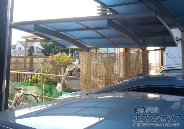 東京都昭島市ののサイクルポート・駐輪場 レイナポート ミニ 積雪〜20cm対応 施工例