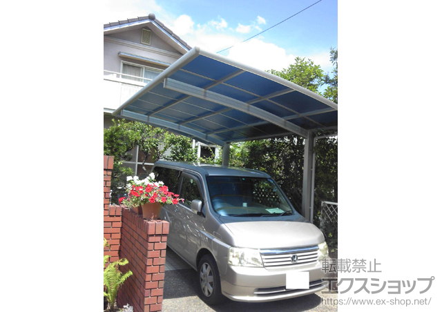 千葉県印西市ののカーポート プレシオスポート 積雪〜20cm対応 施工例