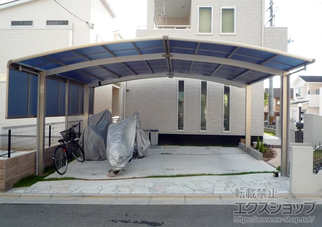 �ޗǌ����Ŏs��YKKAP�̃J�[�|�[�g ���C�i�|�[�g M�����@�ϐ�`20cm�Ή� �{�H��