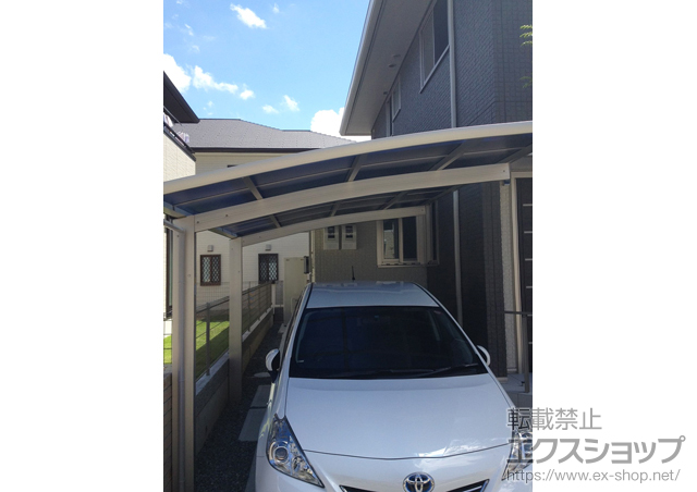 京都府京田辺市ののカーポート レイナポート 積雪〜20?対応 施工例