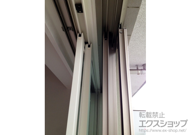 東京都墨田区のの二重窓（内窓） インプラス ダストバリア仕様 引違い窓 2枚建 施工例