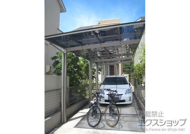 愛知県名古屋市ののカーポート アーキフィットプラス レギュラー 延長 積雪〜20cm対応 施工例