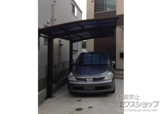 神奈川県横浜市ののカーポート レイナポート 積雪〜20cm対応 施工例