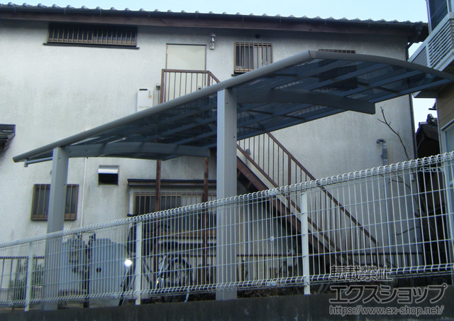 千葉県千葉市ののカーポート プレシオスポート 積雪〜20cm対応 施工例