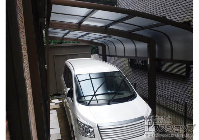 兵庫県姫路市ののカーポート レイナキャップポート 積雪〜20ｃｍ対応 施工例