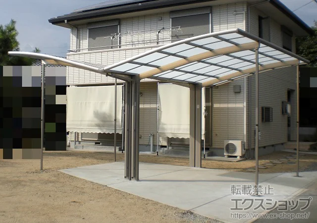 ���Ɍ����Ð�s��LIXIL ���N�V���i�g�X�e���j�̃J�[�|�[�g �J�[�u�|�[�g�V�O�}III Y���� �ϐ�`30�����Ή�+���E���T�|�[�g�� �{�H��