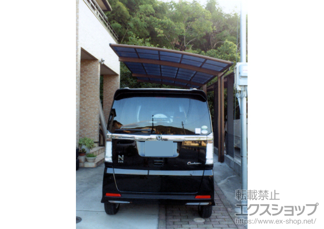 兵庫県姫路市ののカーポート レイナポート 延長 積雪〜20?対応 施工例