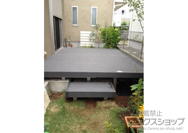 千葉県船橋市のYKKAPのウッドデッキ リウッドデッキ 200 単体 施工例