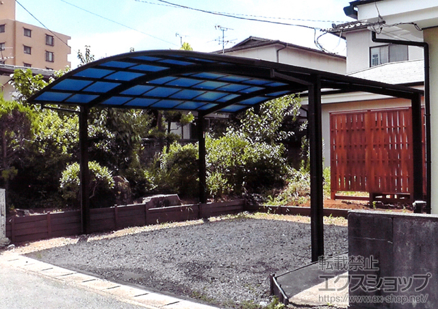 熊本県熊本市ののカーポート レイナツインポート　積雪〜20cm対応 施工例