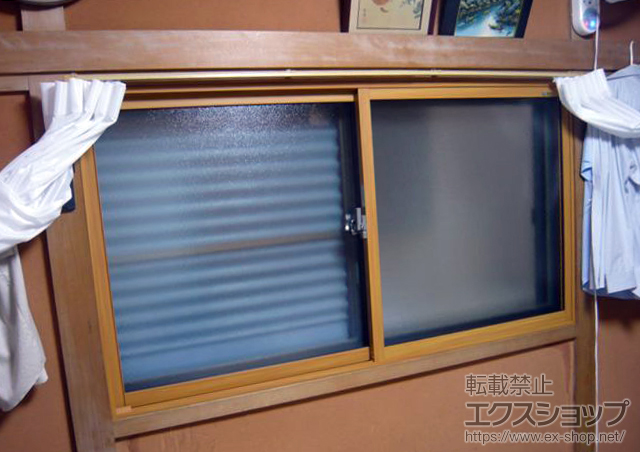 大阪府豊中市のの二重窓（内窓） インプラス ダストバリア仕様 引違い窓 2枚建 施工例