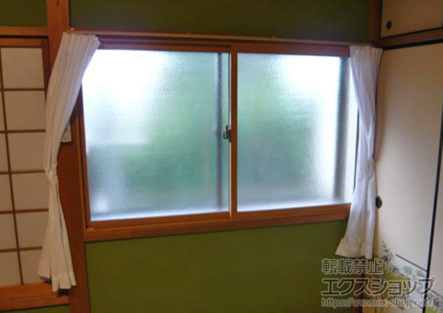 大阪府豊中市のの二重窓（内窓） インプラス ダストバリア仕様 引違い窓 2枚建 施工例