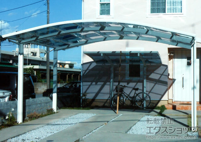 埼玉県川越市ののカーポート レイナツインポート積雪〜20cm対応 施工例