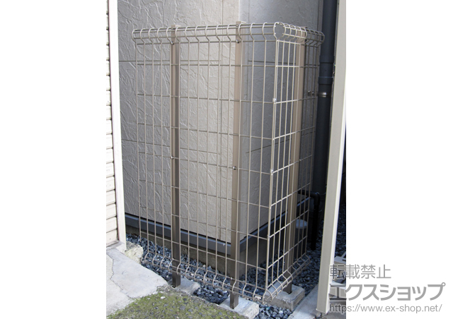 大阪府大阪市ののフェンス・柵 ハイグリッドフェンスN8型 施工例