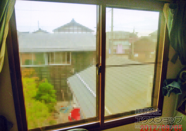 新潟県長岡市のの二重窓（内窓） インプラス ダストバリア仕様 引違い窓 2枚建 施工例