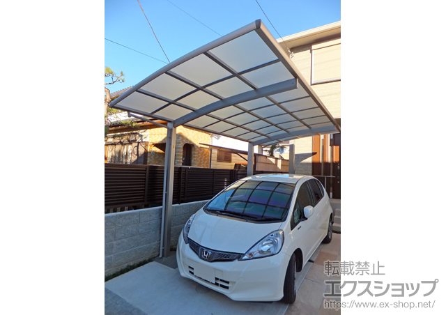 千葉県千葉市ののカーポート レイナポート 積雪〜20cm対応 施工例