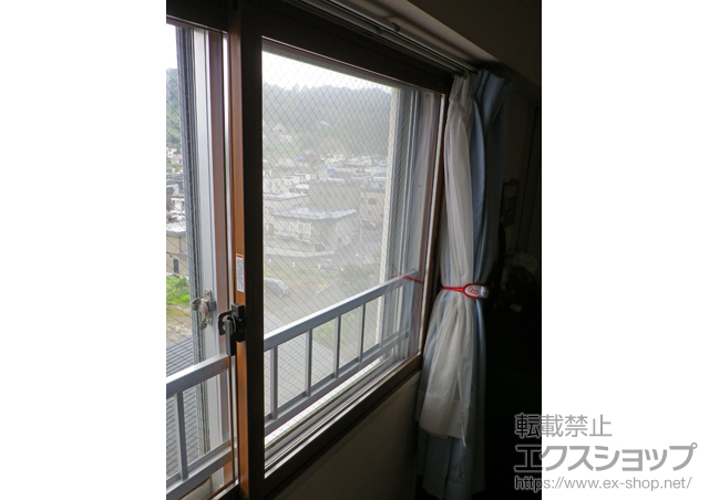 北海道小樽市のの二重窓（内窓） インプラス ダストバリア仕様 引違い窓 2枚建 施工例
